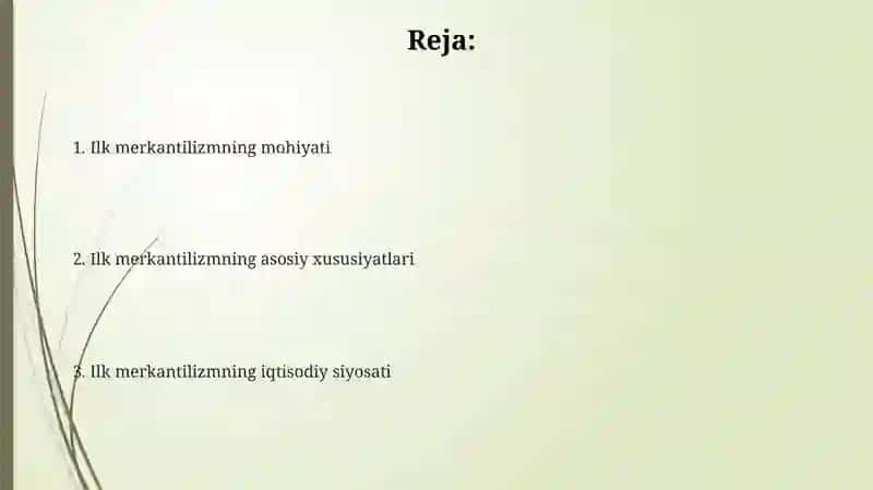 Ilk merkantilizm 2