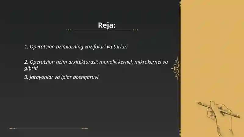 Operatsion tizim 2
