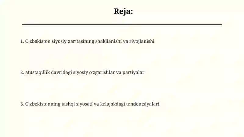 O'zbek xalqining siyosiy xaritasi 2