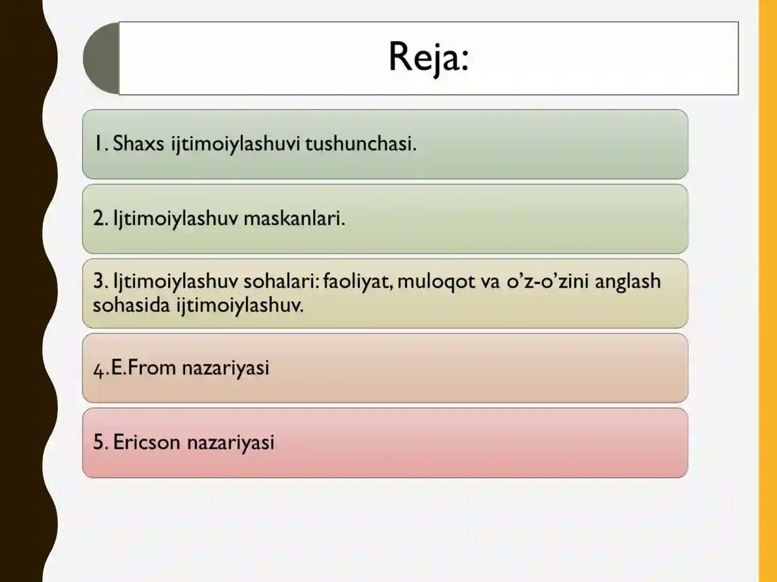 Ijtimoiylashuv (Sotsiolizatsiya) tushunchasi 2