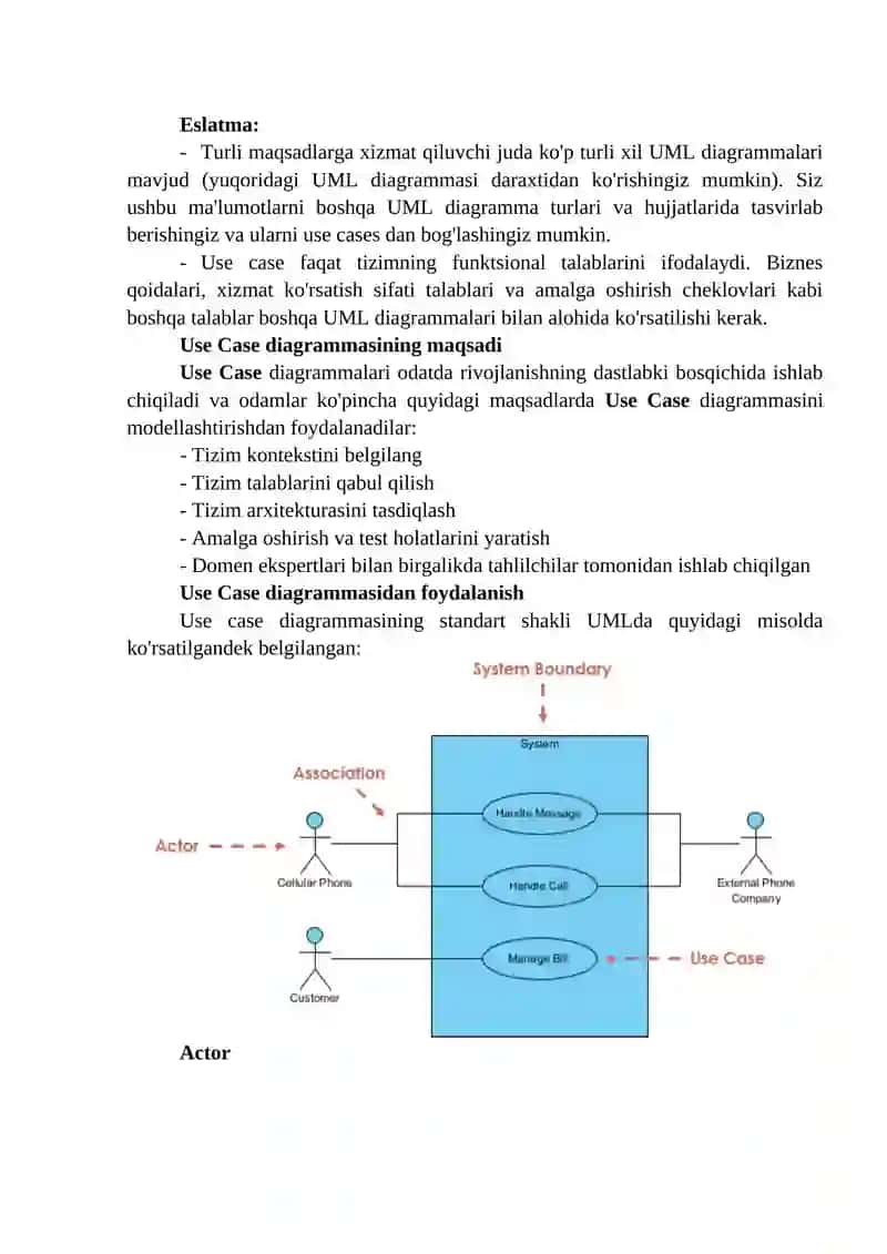 BPMN 2.0 spesifikatsiyasi. BPMN notatsiyasi subklasslari. Berilganlar oqimini modellashtirish 2