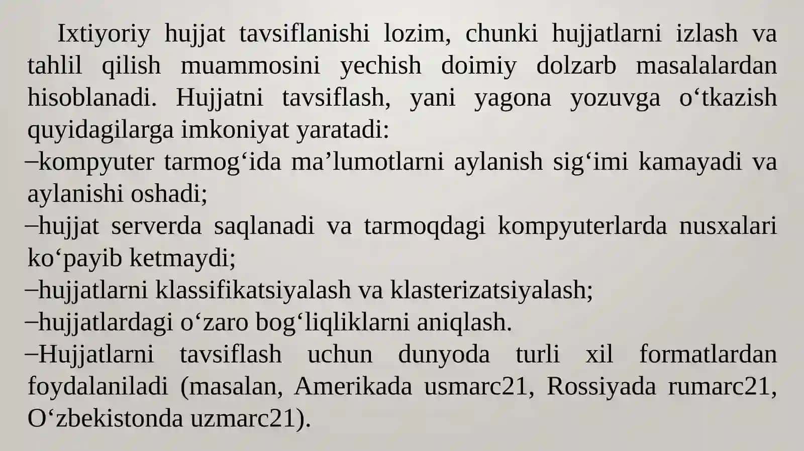 Elektron arxiv ilmiy-ma’lumotnoma apparati tizimi 2