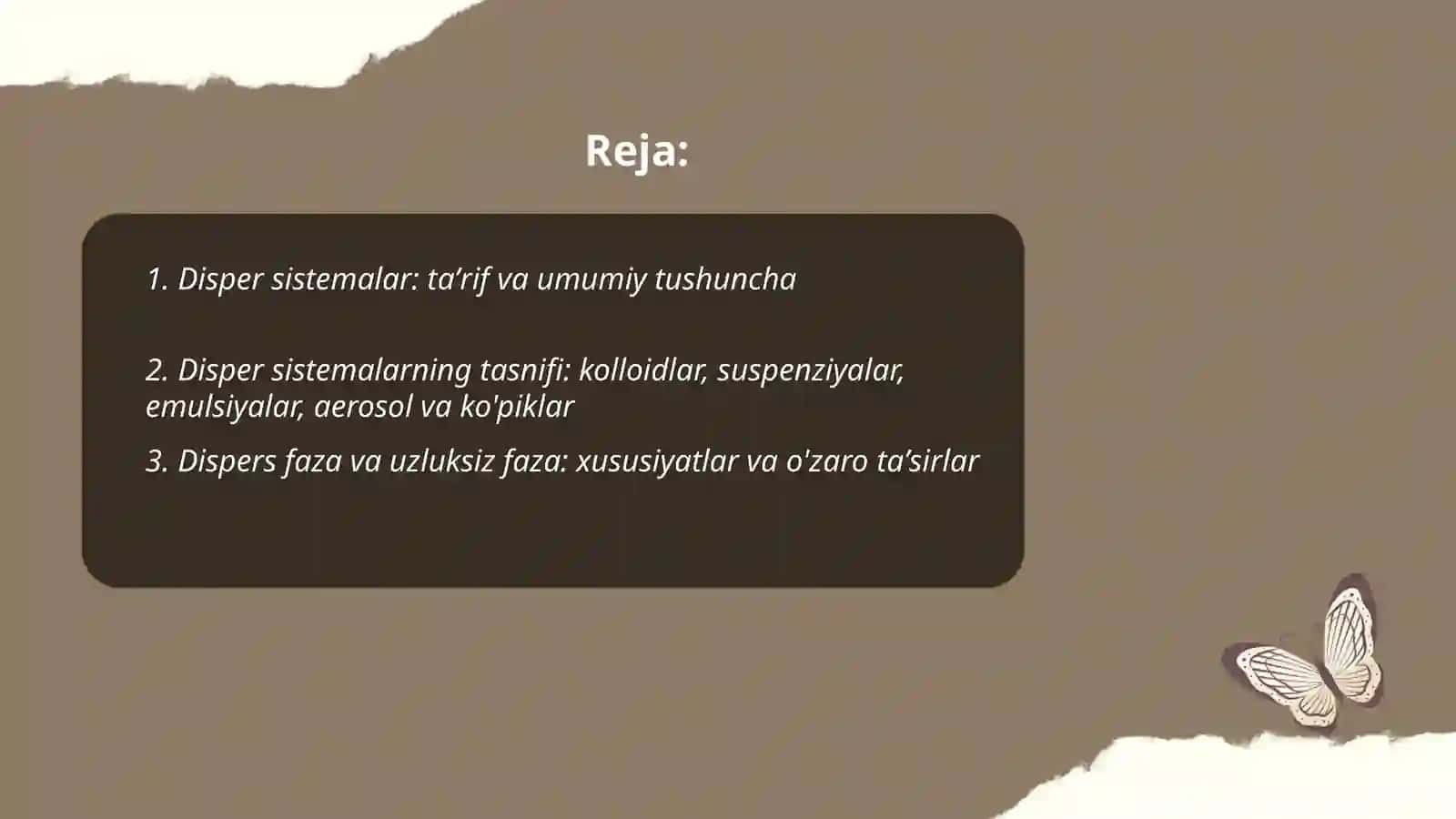 Disper sistemalar 2