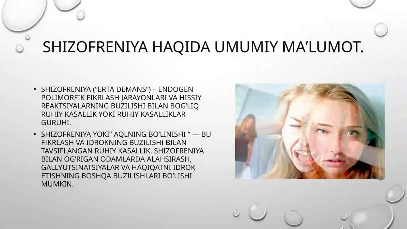 Shizofreniya kasalligida reabilitatsiya muammosi 2