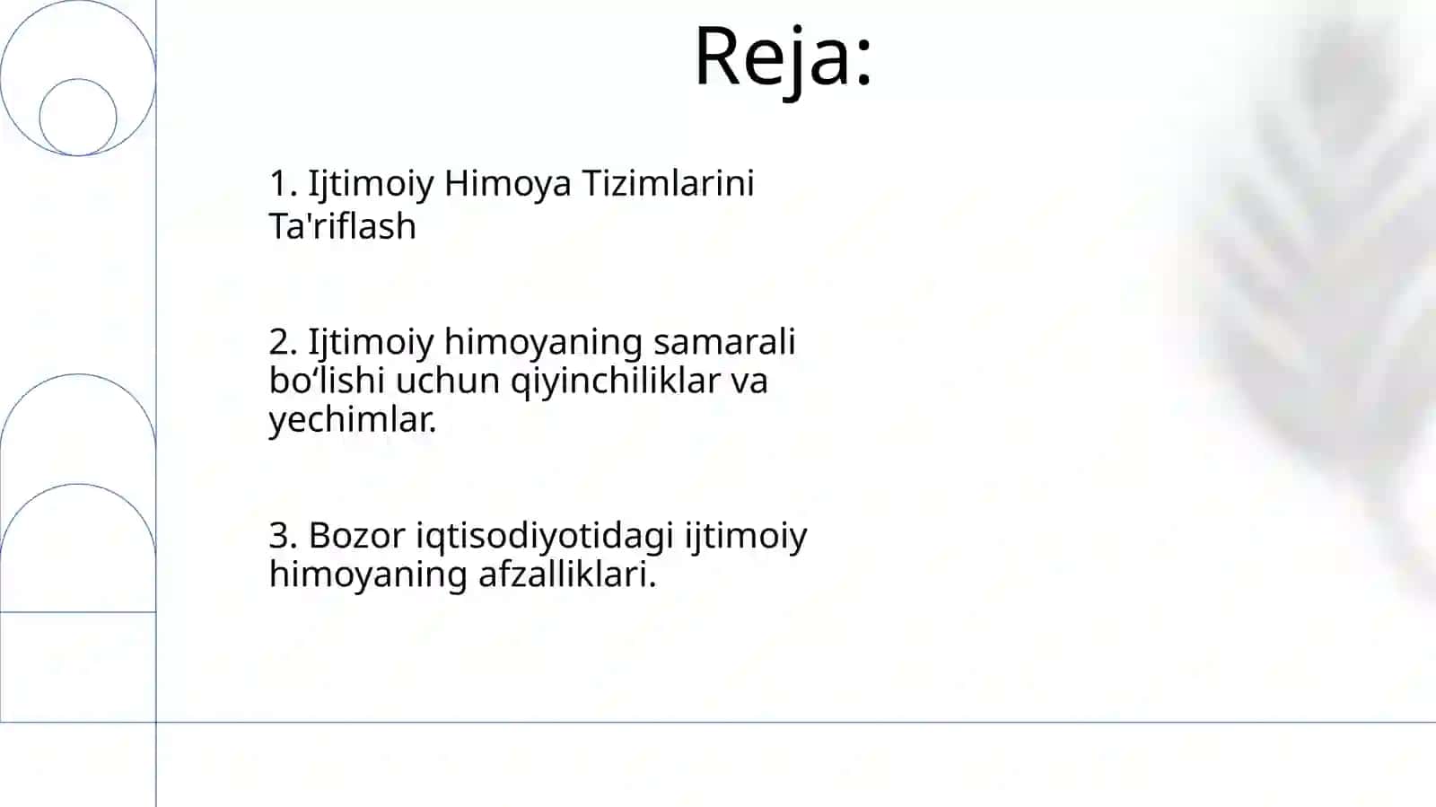 Bozor iqtisodiyoti sharoitida ijtimoiy himoya tizimining ahamiyati 2