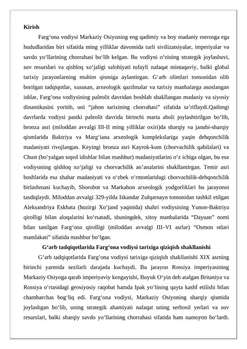 Farg‘ona vodiysi tarixi 2