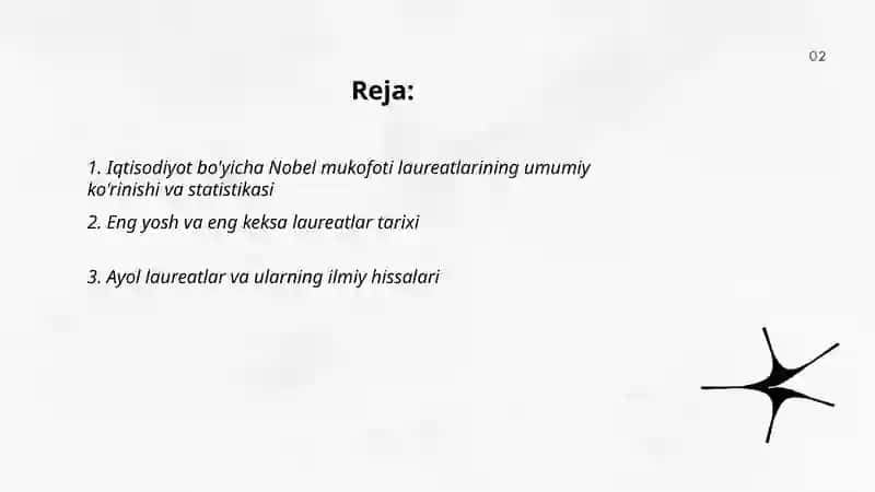 Iqtisodiyot bo'yicha Nobel mukofoti laureatlari 2
