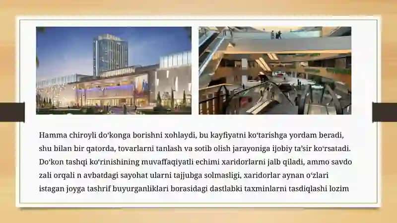 Fasadning ro‘li va undan foydalanish imkoniyatlari 2
