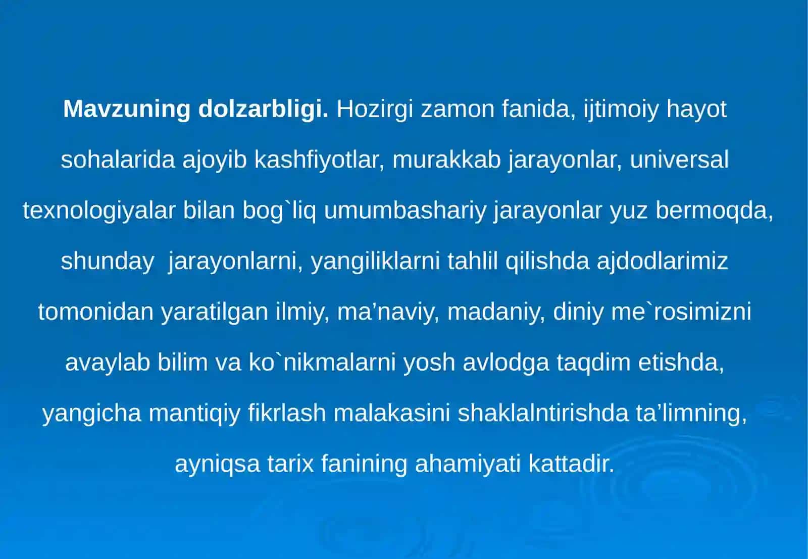 Innovatsiya va innovatsion texnologiyalar mazmun mohiyati 2