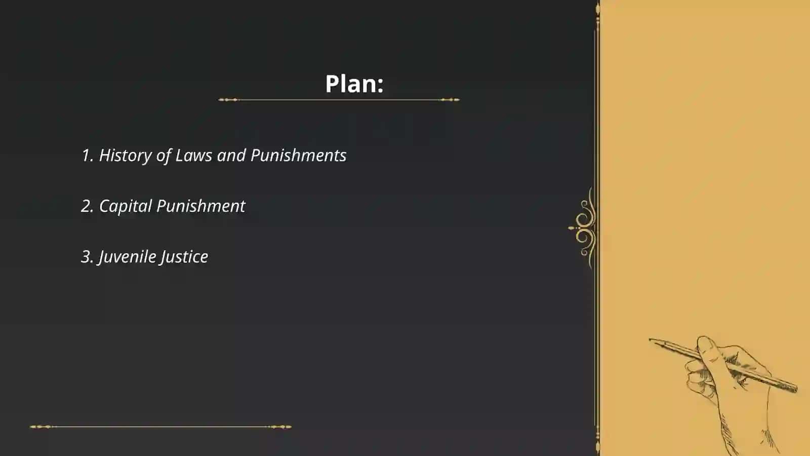 History of Laws and Punishments 2