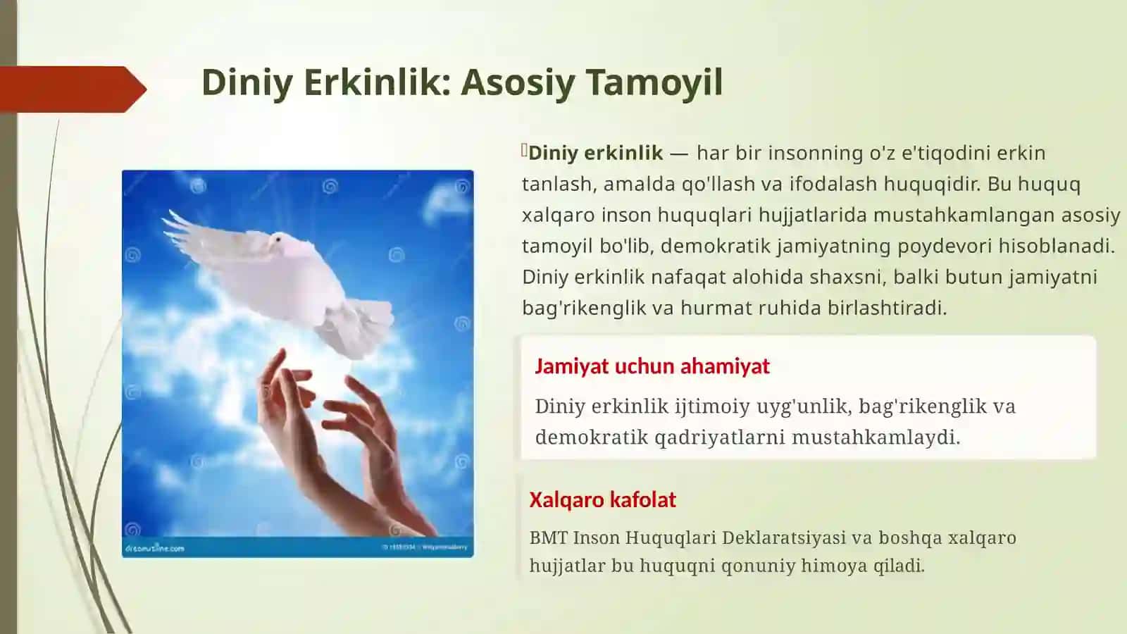 DINIY TASHKILOTLAR VA ZAMONAVIY DUNYO 2