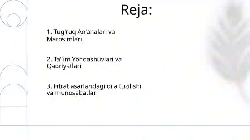 Abdurauf Fitratning oila asaridagi oila qurish tartiblari va farzand tarbiyasi 2