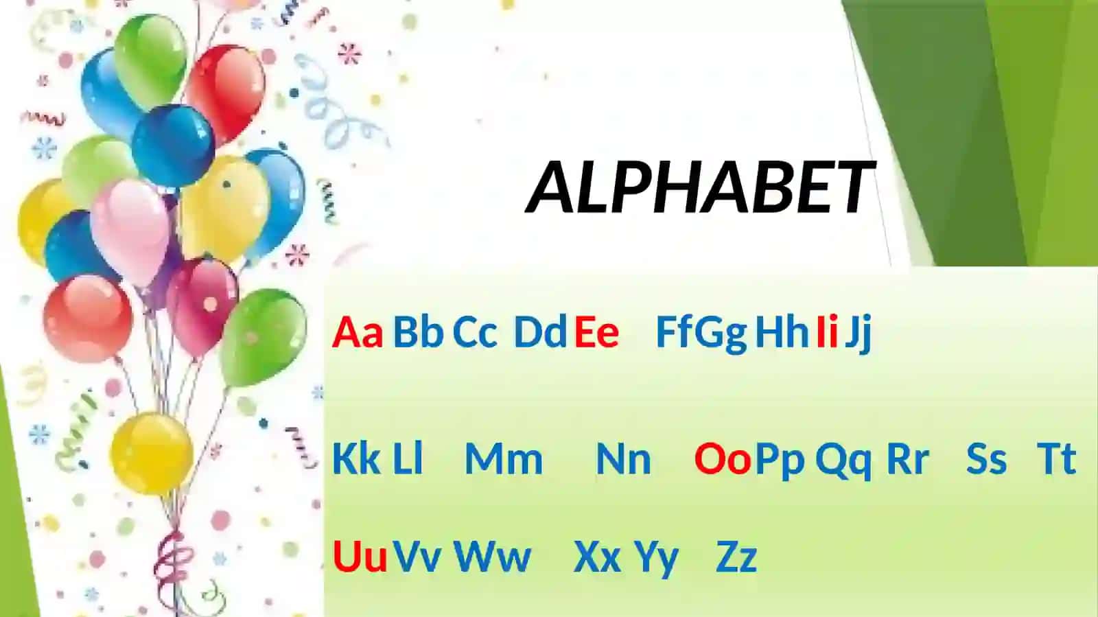 How to teach English alphabet in primary school 2