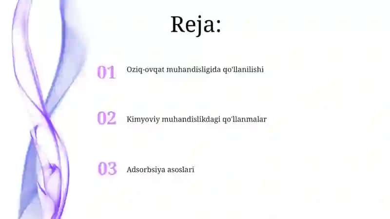 Adsorbsiya asoslari 2