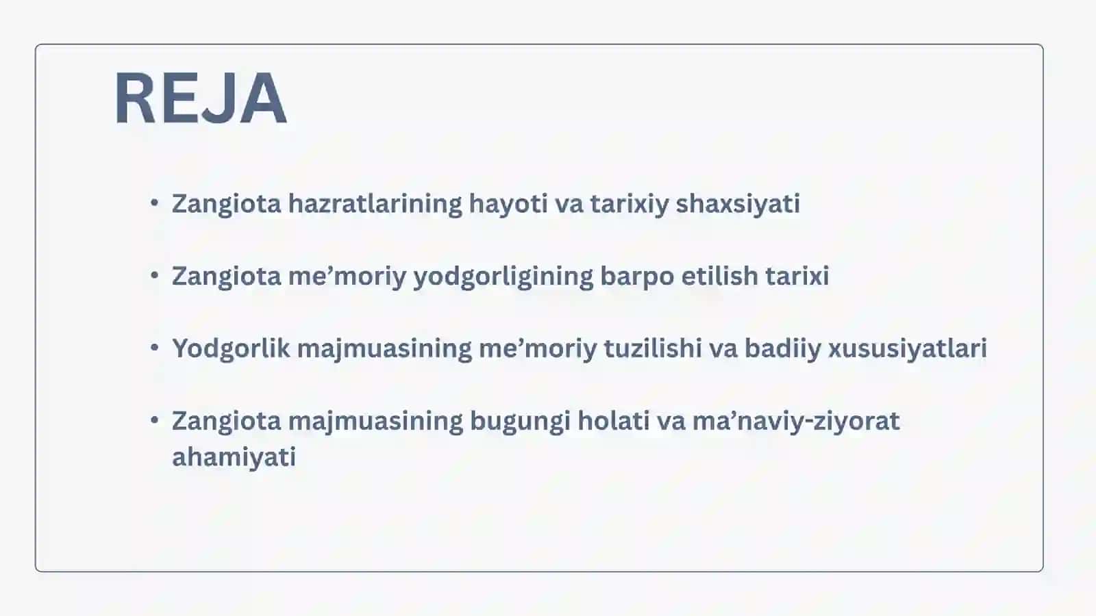ME’MORIY YODGORLIKLAR TARIXI VA EPIGRAFIKA RAHMONOVA XURSHIDA 2