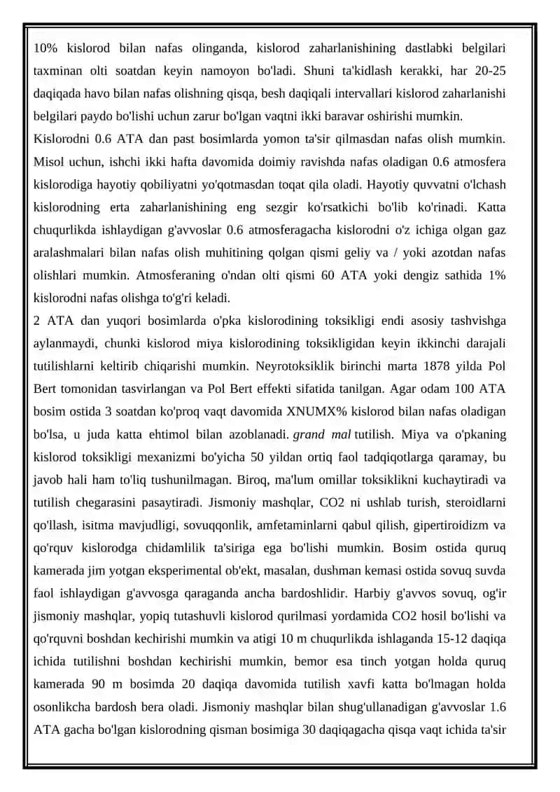 YUQORI BARAMETRIK BOSIM SHAROITIDAGI NAFAS 2