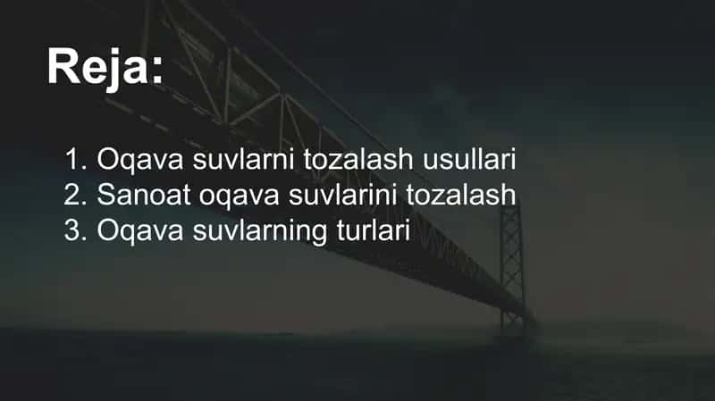 Kimyoviy tarkibni tozalash texnologiyalari 2