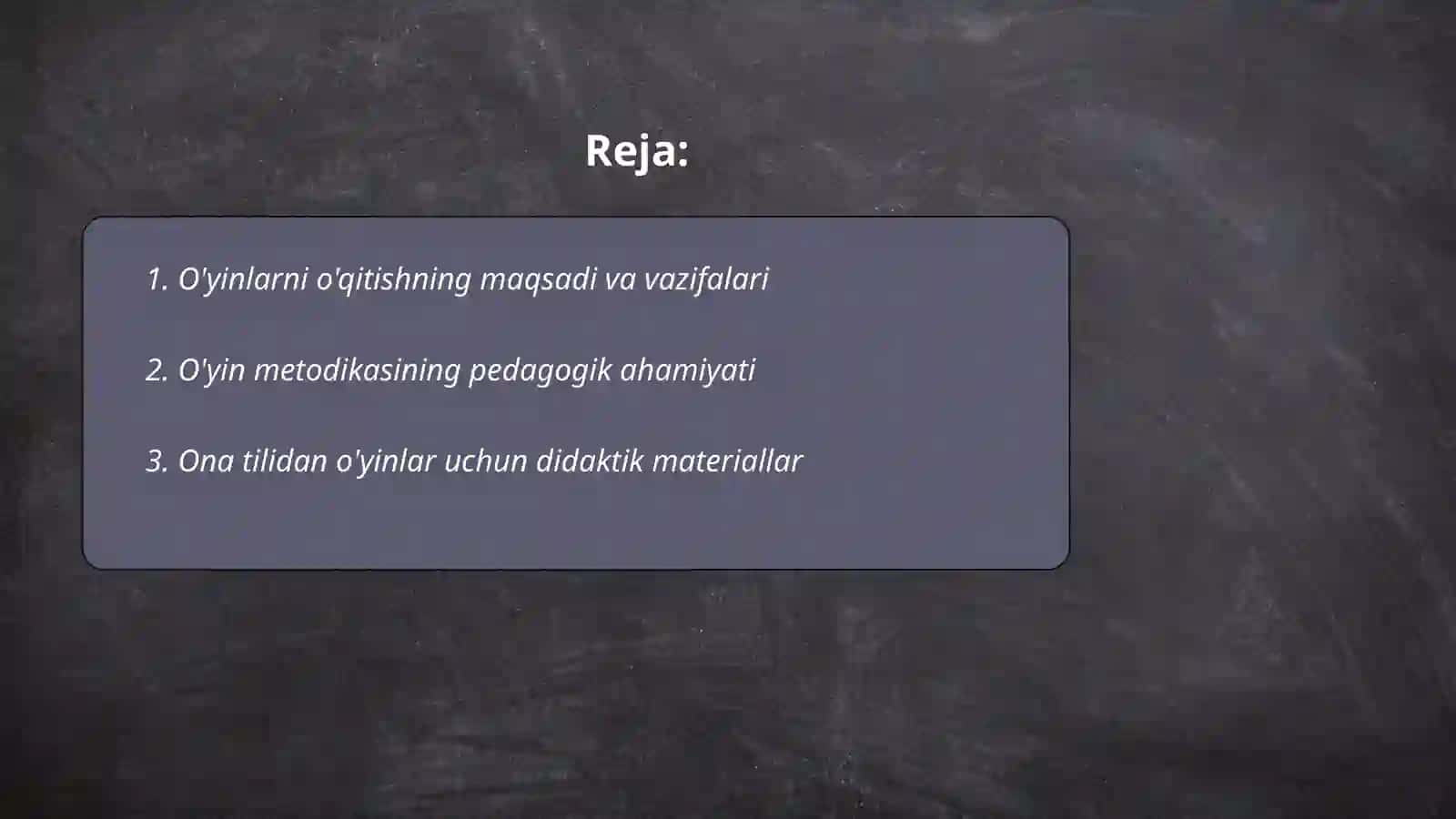 Ona tilidan o'yinlarni tayorlash va o'tkazish metodikasi 2
