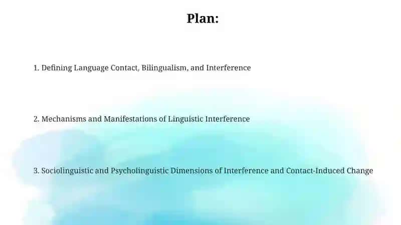 Language contact bilingualism 2