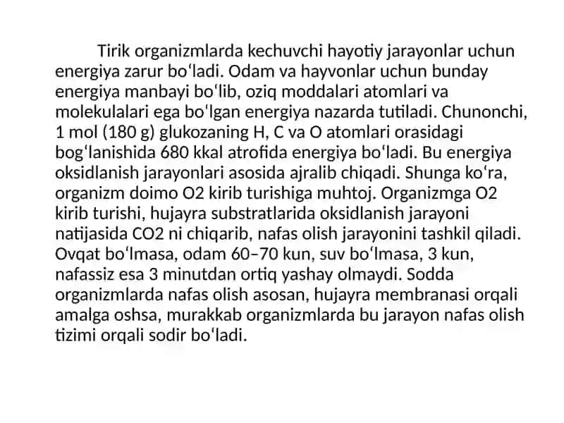 Nafasolish sistemasining fiziologiyasi 2