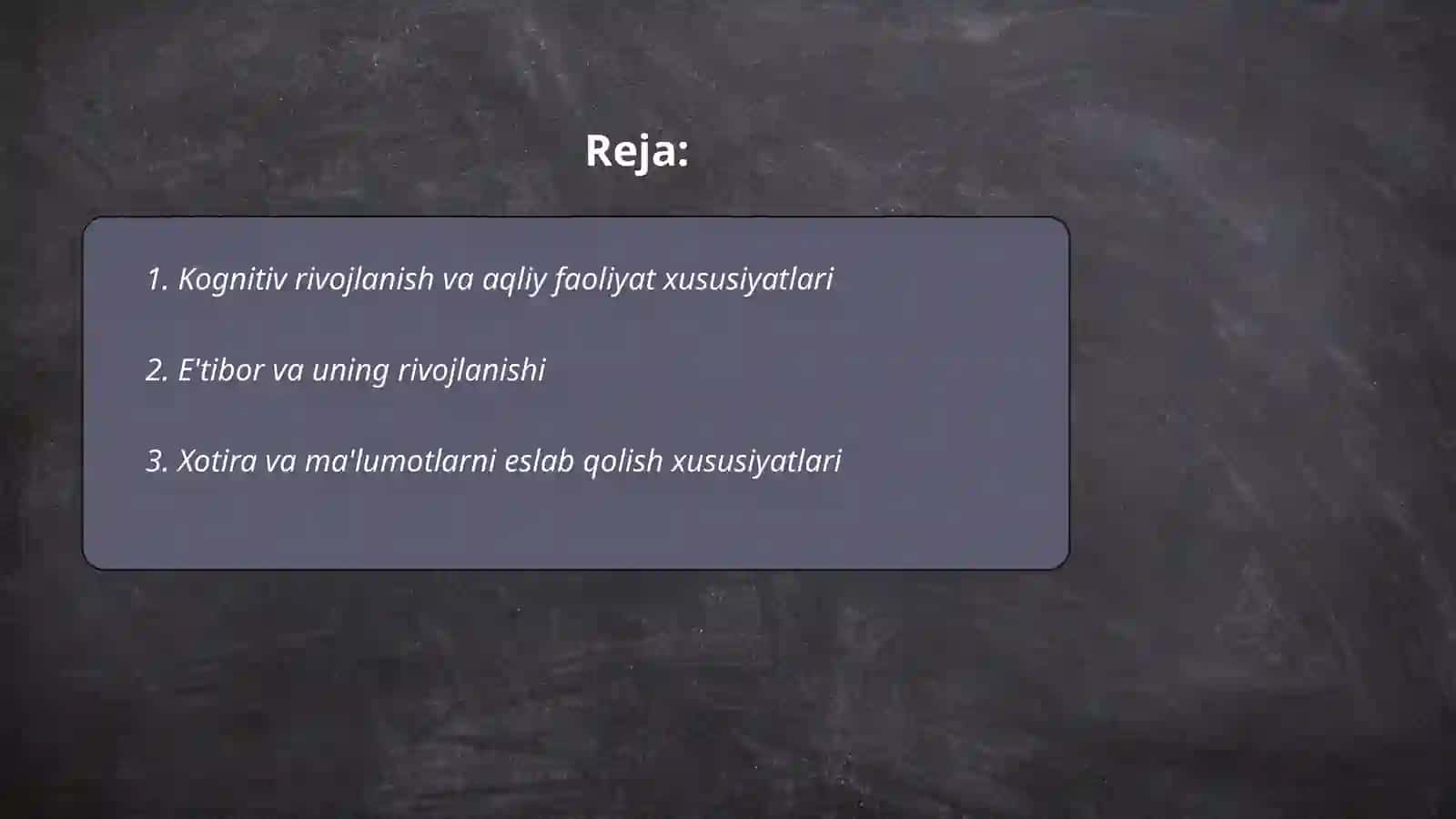 Maktabgacha yosh davri psixik rivojlanish xususiyatlari 2