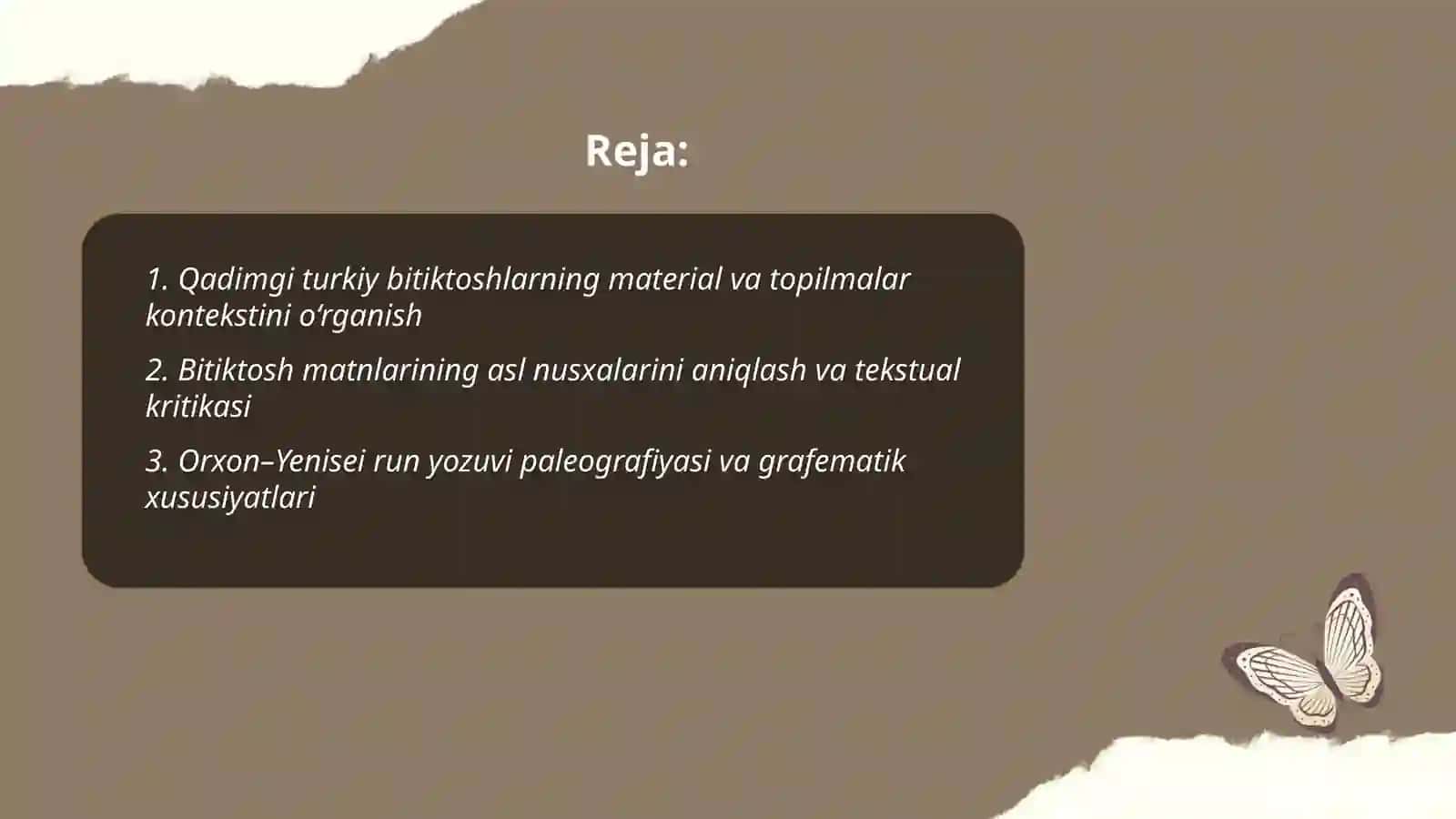 Qadimgi turkiy bitiktoshlar ustida kuzatishlar olib borish 2