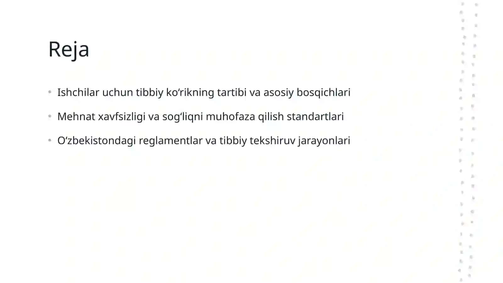 Sanoat korxonalarida ishchilarni tibbiy kòrikdan òtkazish tartibi 2