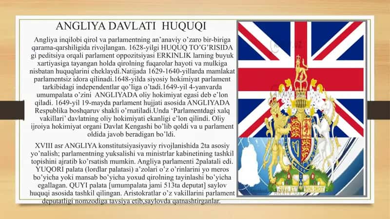 Yangi davr huquqining paydo bo’lishi va rivojlanishi 2