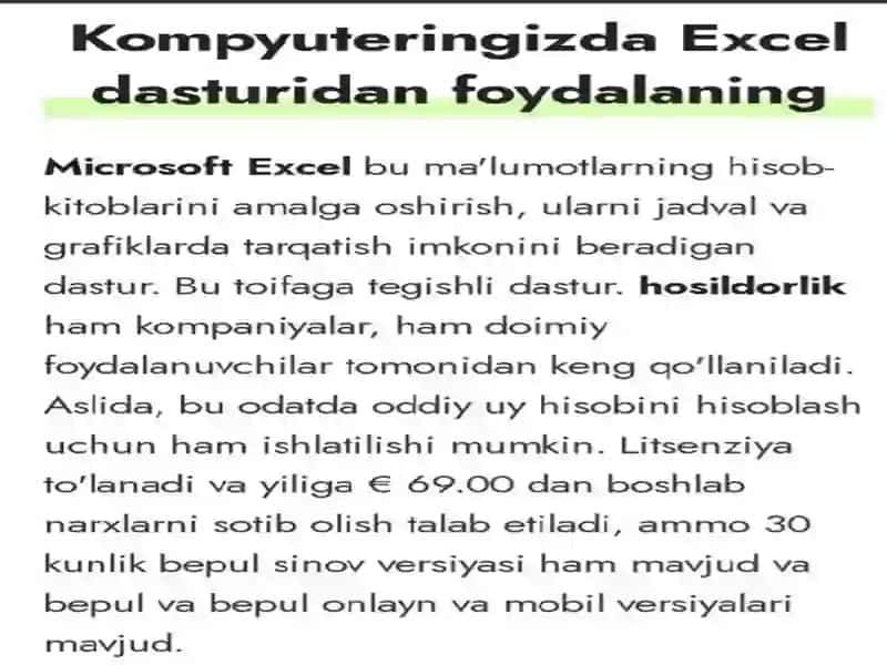 Tibbiyotda axborot texnologiyalari fanidan mustaqil ishi 2