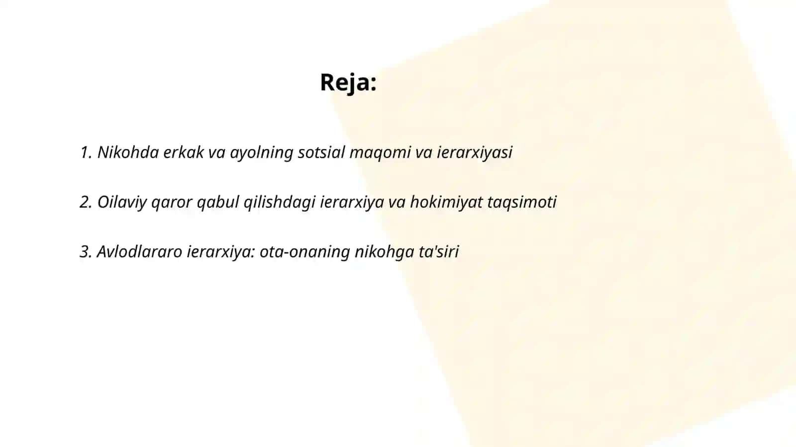 Oilanikohmunosabatlaridasotsialmaqomvaiyearxiyasi 2