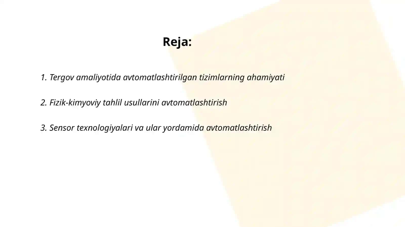 Tergov amaliyotida qo'llaniladigan fizik-kimyoviy tadqiqotlarni avtomatlashtirish 2