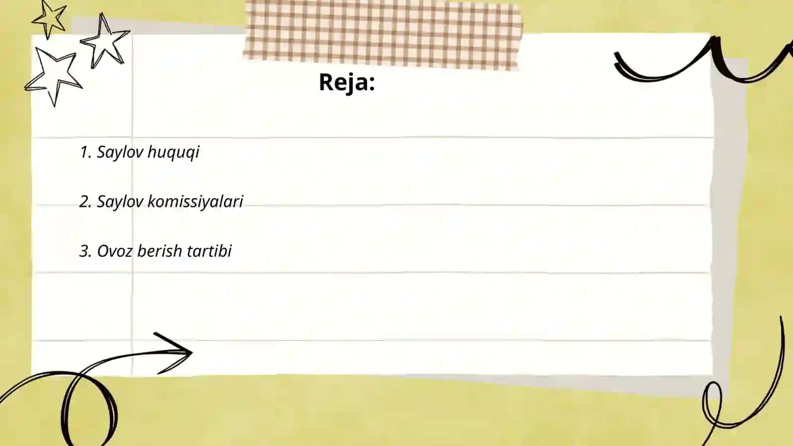 o'zbekiston respublikasi saylov tizimi 2