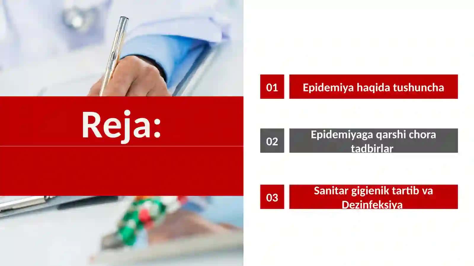 Epidemiyaga qarshi choratadbirlar 2