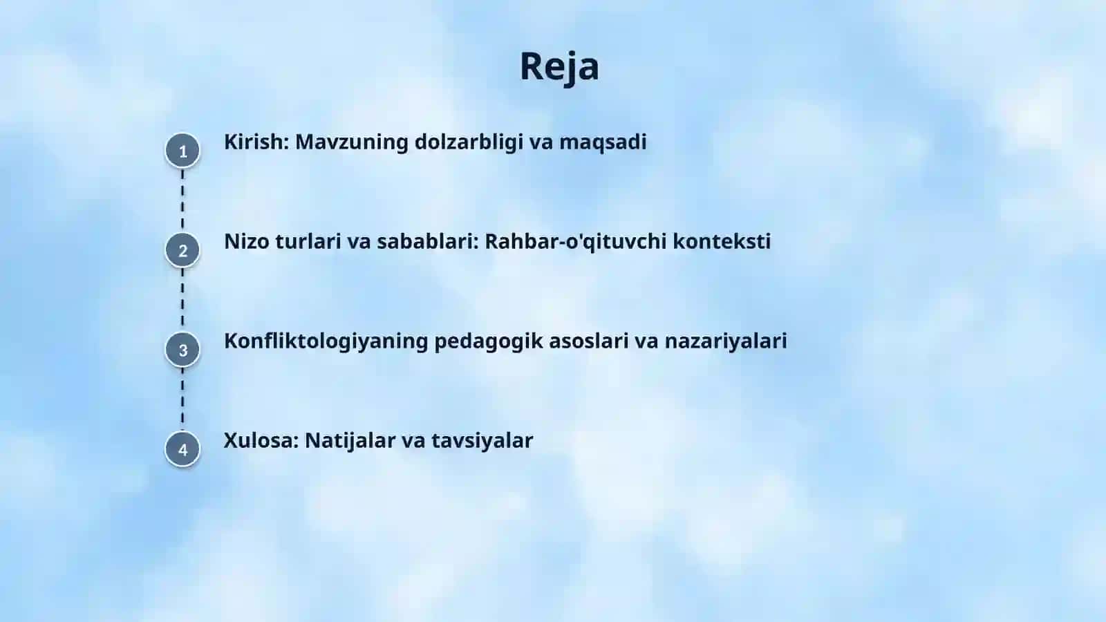 pedagogik konfliktologiya taʼlim mussasasi raxbar xodimlar va oʻqituvchilarimiz oʻrtasidagi konfliktlar 2