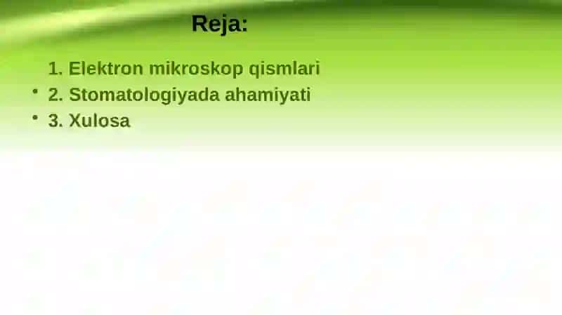 Elektron mikroskopiya usullarini tibbiyotda ahamiyati 2