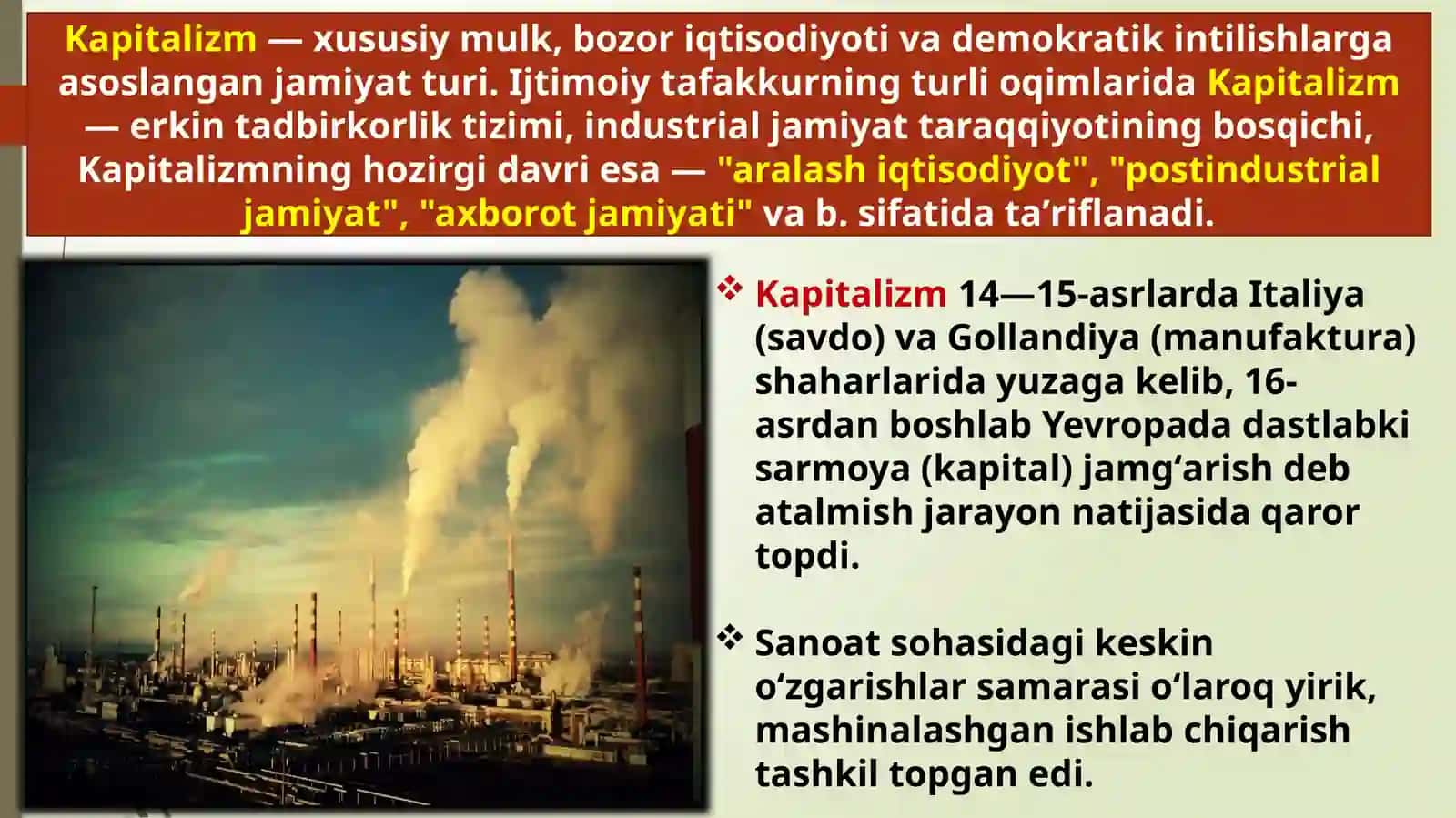 YANGI DAVR FANI. FANNING SHAKLLANISH JARAYONI VA UNING ZAMONAVIY TALQINI 2