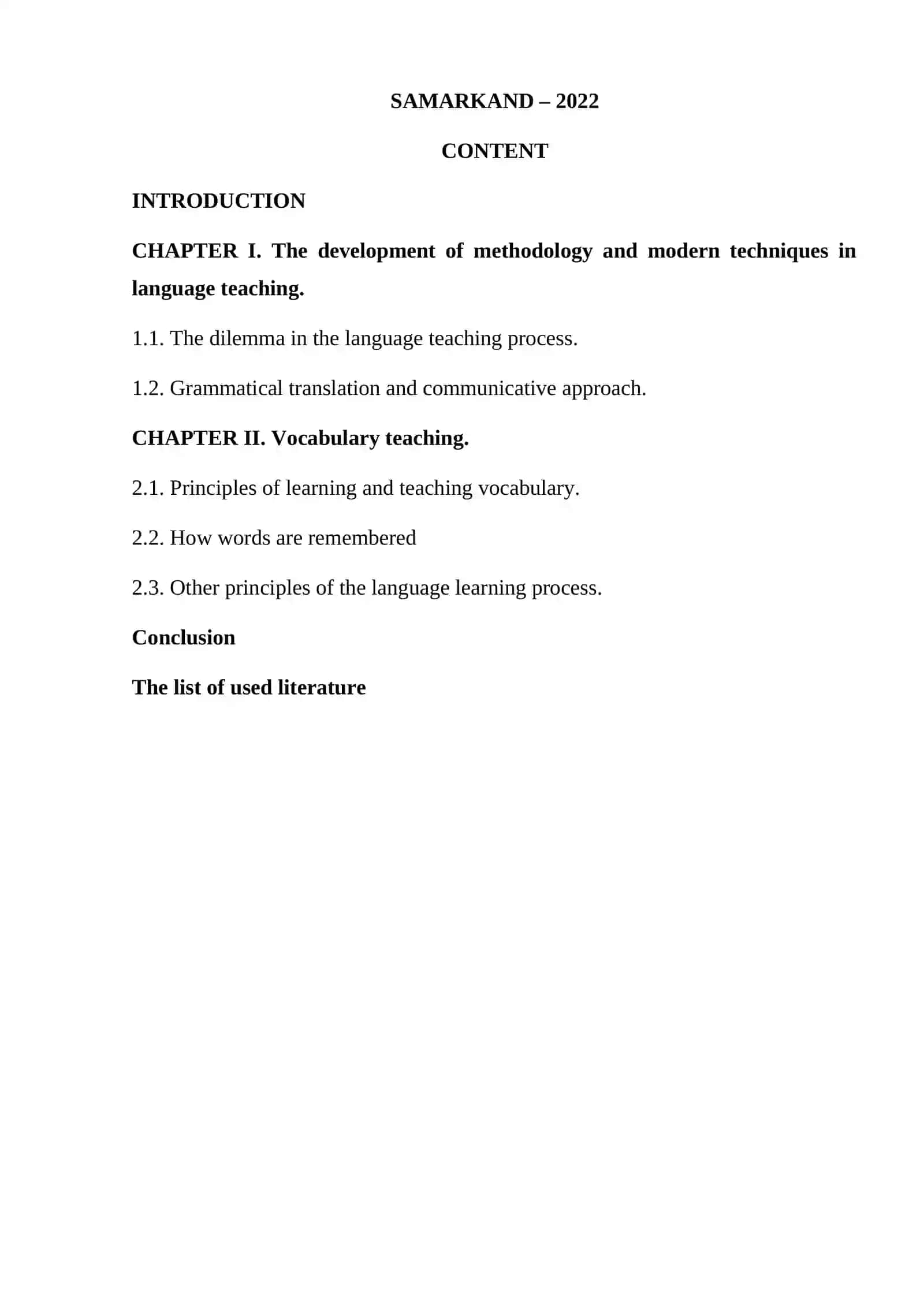 Communicative ways of teaching vocabulary 2