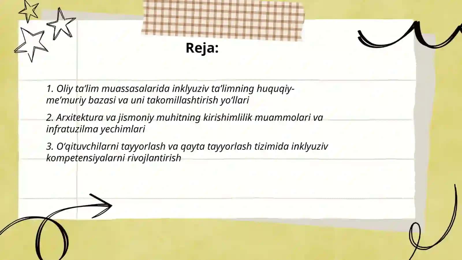 Oliy talim muassasalarida inklyuziv taʼlimni rivojlantirish muammo va yechimlar 2
