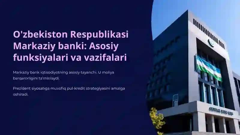 MARKAZIY BANK VA UNING FUNKSIYALARI 2