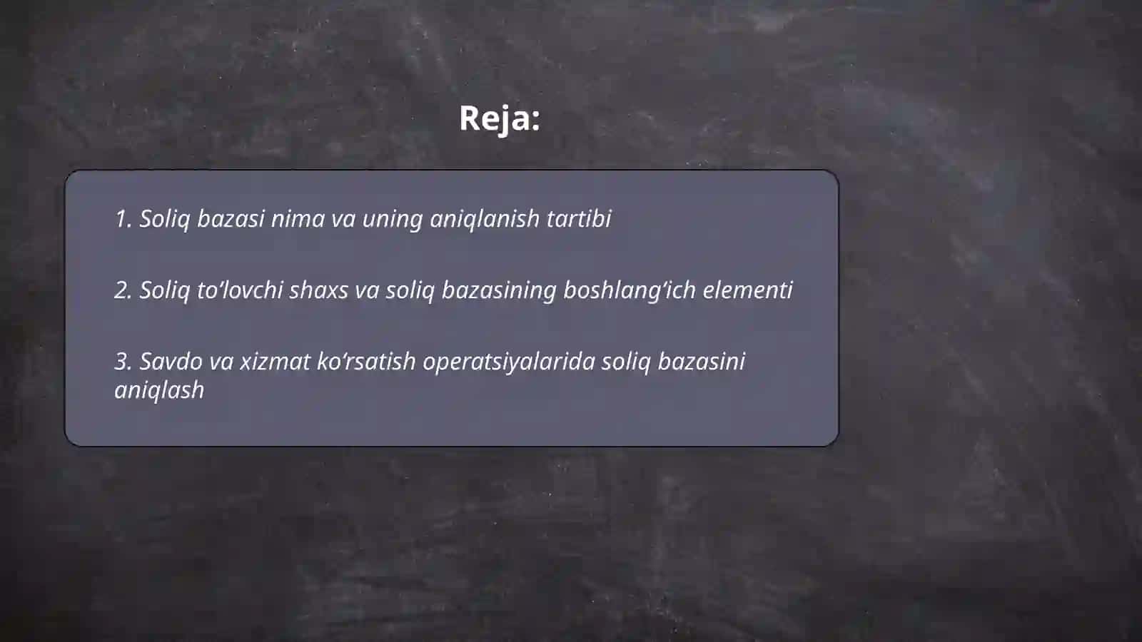 Qo'shilgan qiymat solig'ining soliq bazasini aniqlash tartibi 2