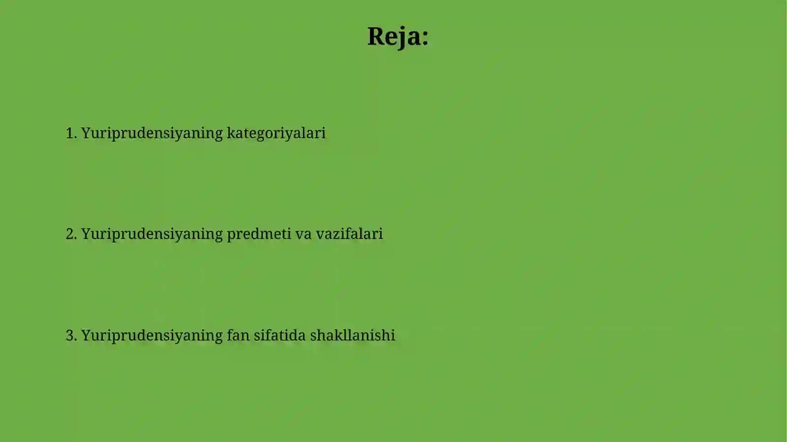 Dinshumoslikning fan sifatida shakllanishi, predmeti, funktsiyalari, kategoriyalari 2