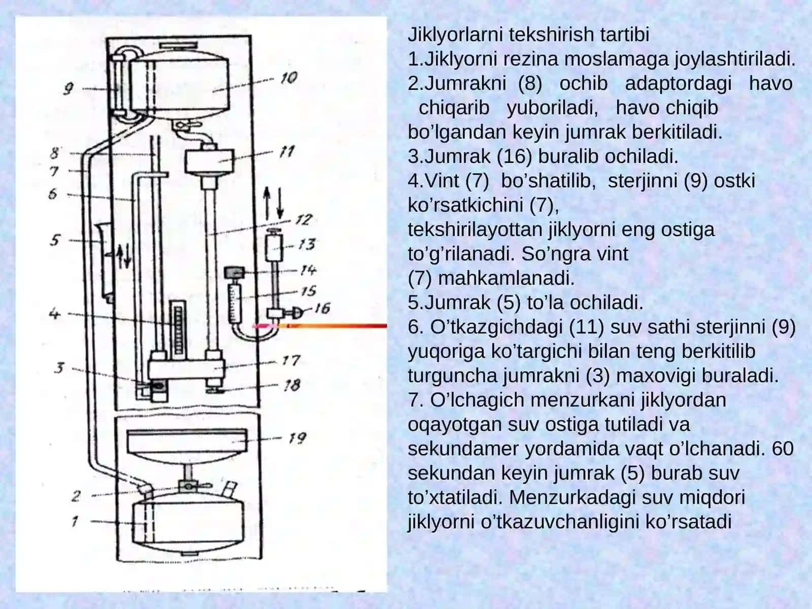 TXK da karbyuratorli dvigatellarni ta’minlash tizimi bo’yicha 2
