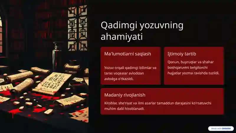 Qadimgi yozma yodgorliklarning to'liq nomlanish davri 2