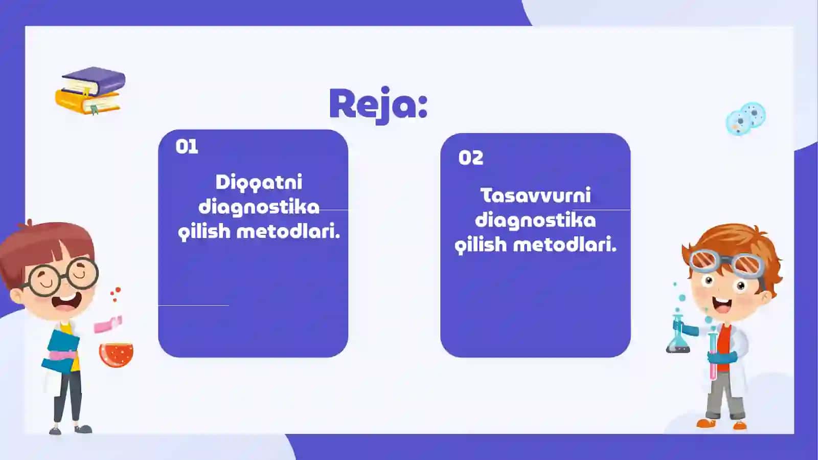 Maktabgacha yoshdagi bolalarni diagnostika qilish metodlari 2