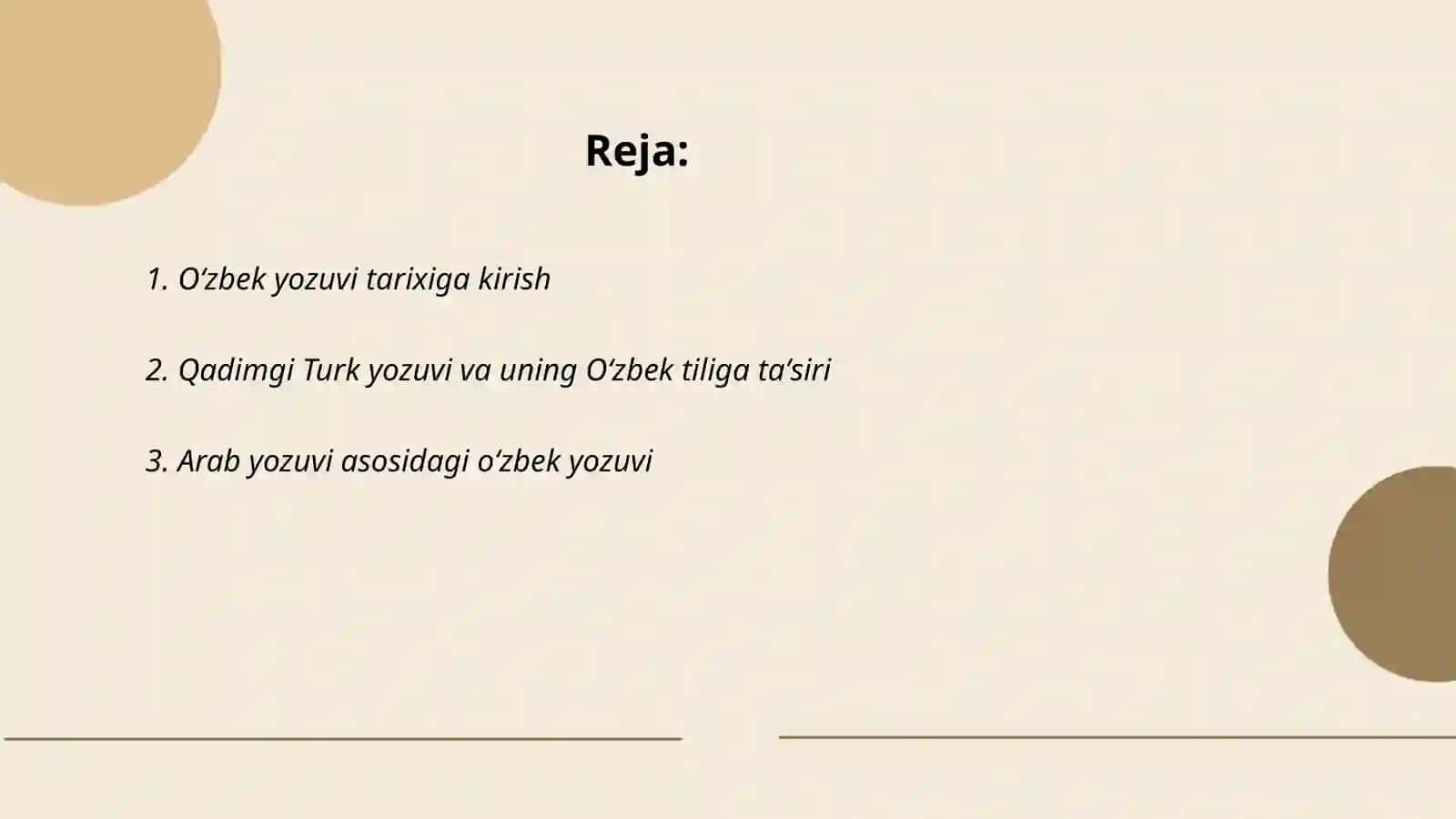 Oʻzbek yozuvi va alifbo tarixi 2