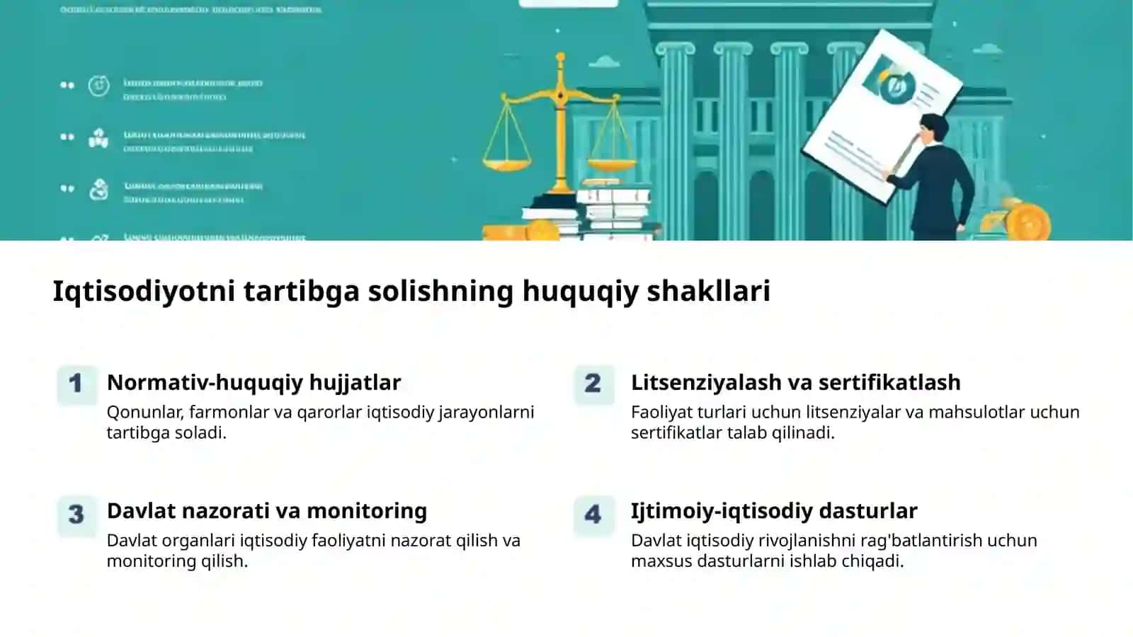 Davlat iqtisodiyotni tartibga solish 2