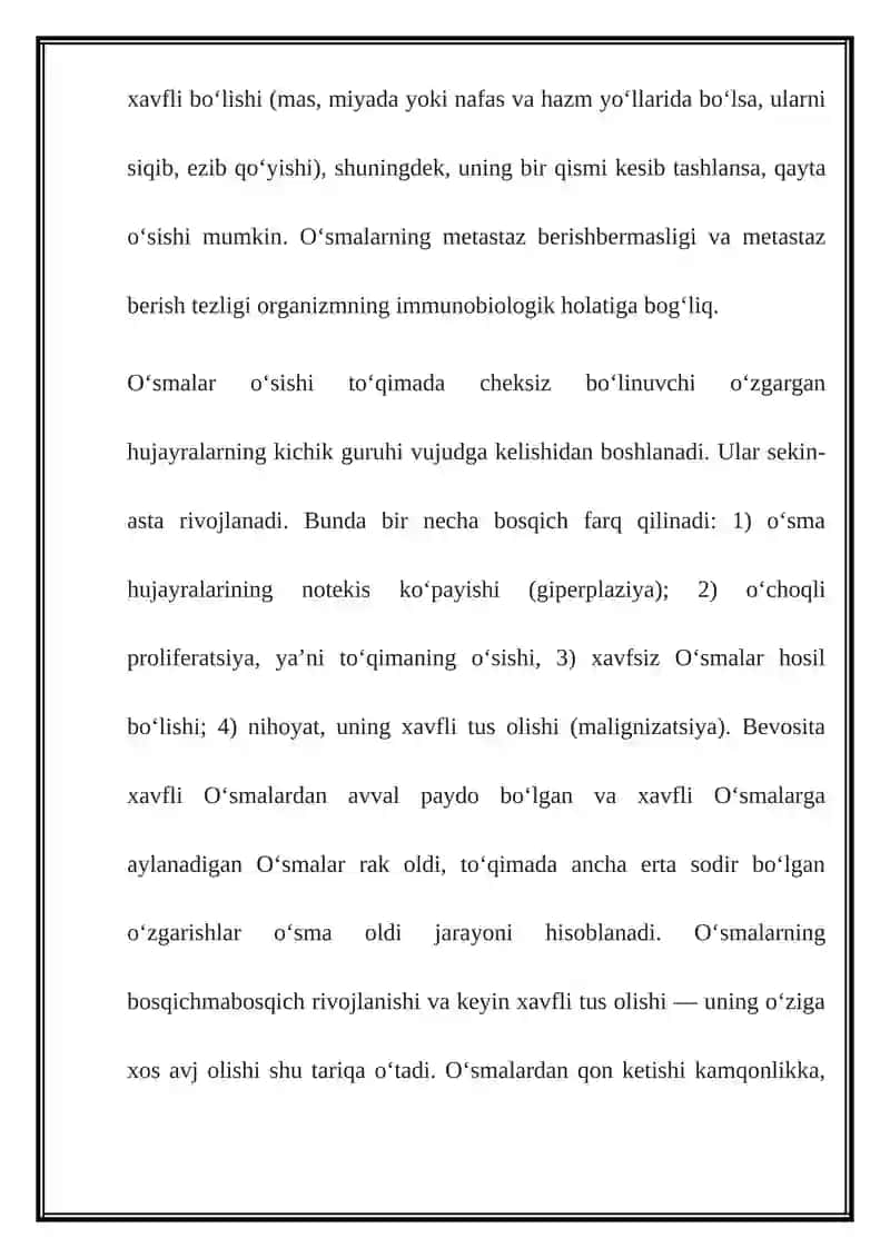 Oʻsmalar 2