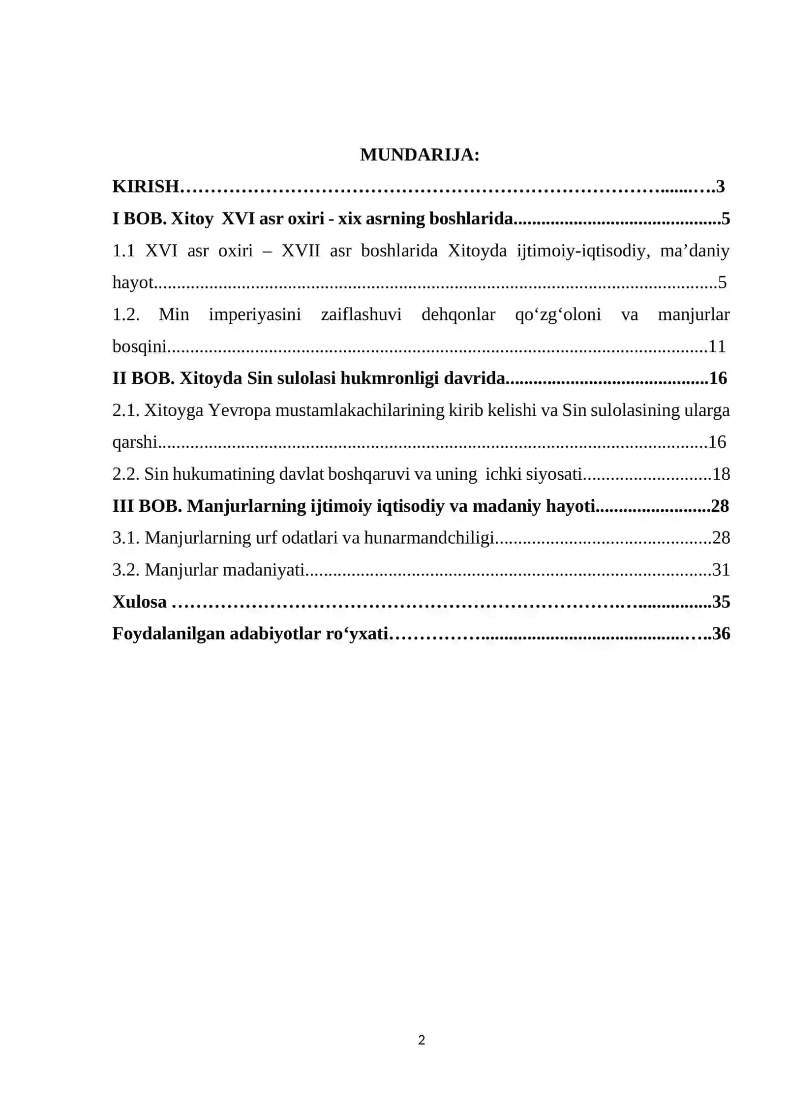 XITOYDA MANJURLAR HUKMRONLIGINING O'RNATILISHI, SIN HUKUMATINING ICHKI SIYOSATI 2
