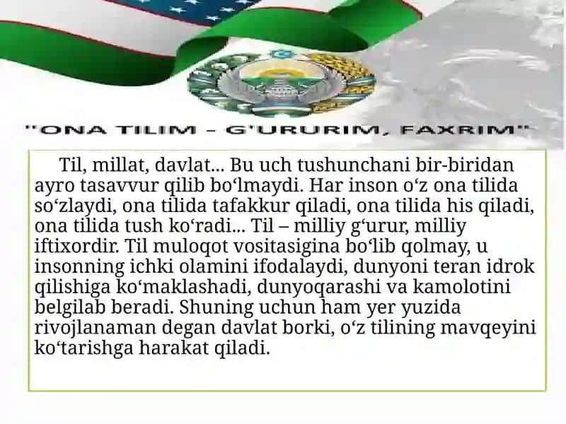 TIL – MILLAT KO‘ZGUSI 2