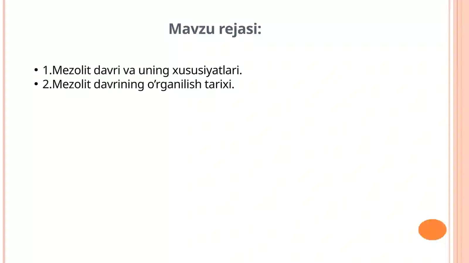 Mezolit davri 2